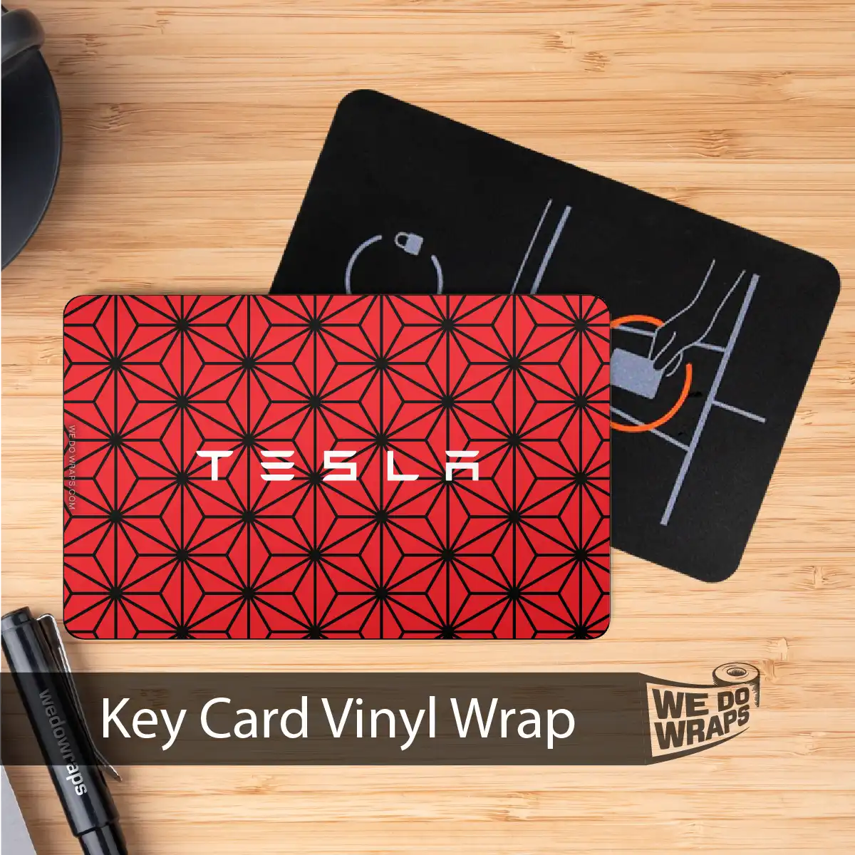 Geometric Hex | NFC Key Card Wrap