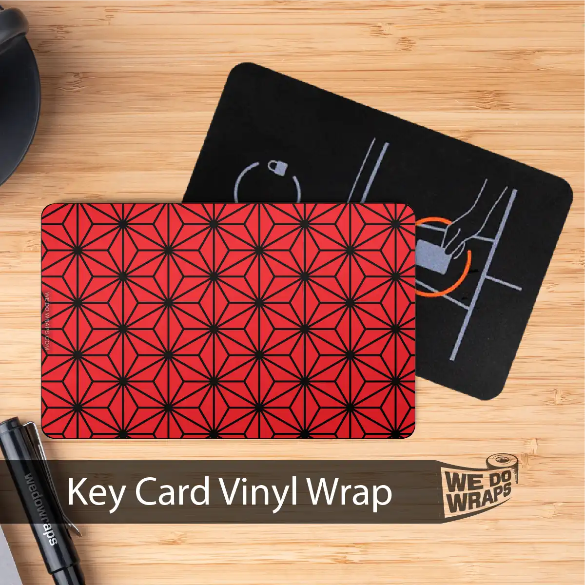Geometric Hex | NFC Key Card Wrap
