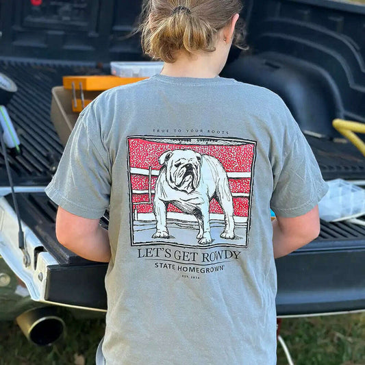 Let's Get Rowdy Bulldog Youth Tee