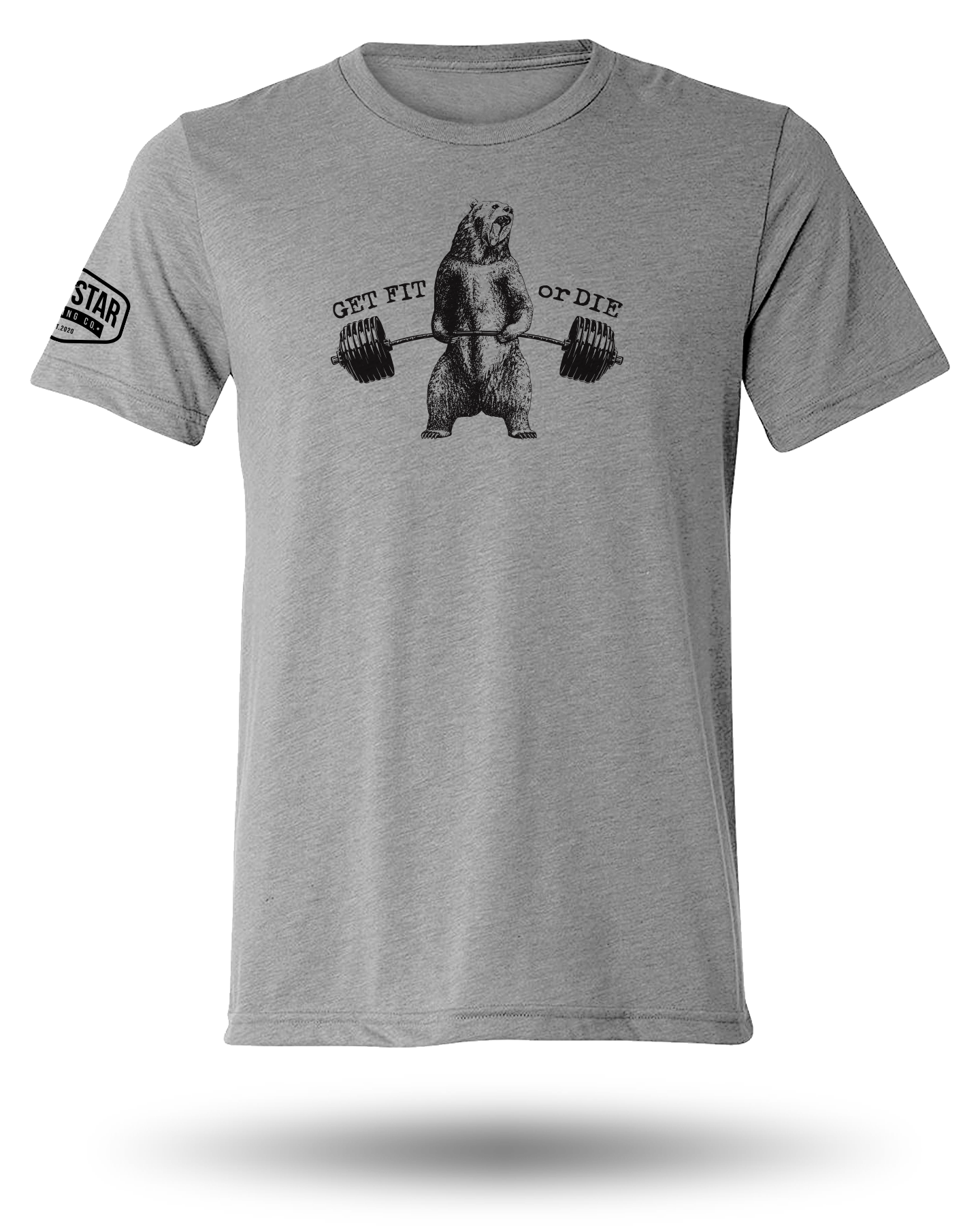 GET FIT OR DIE BEAR TEE (SM - 2XL)