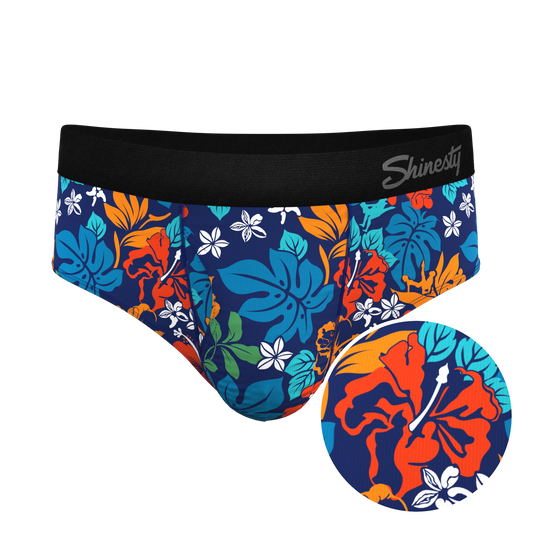 The Get Lei'd | Naughty Tropical Ball Hammock® Pouch Underwear Briefs