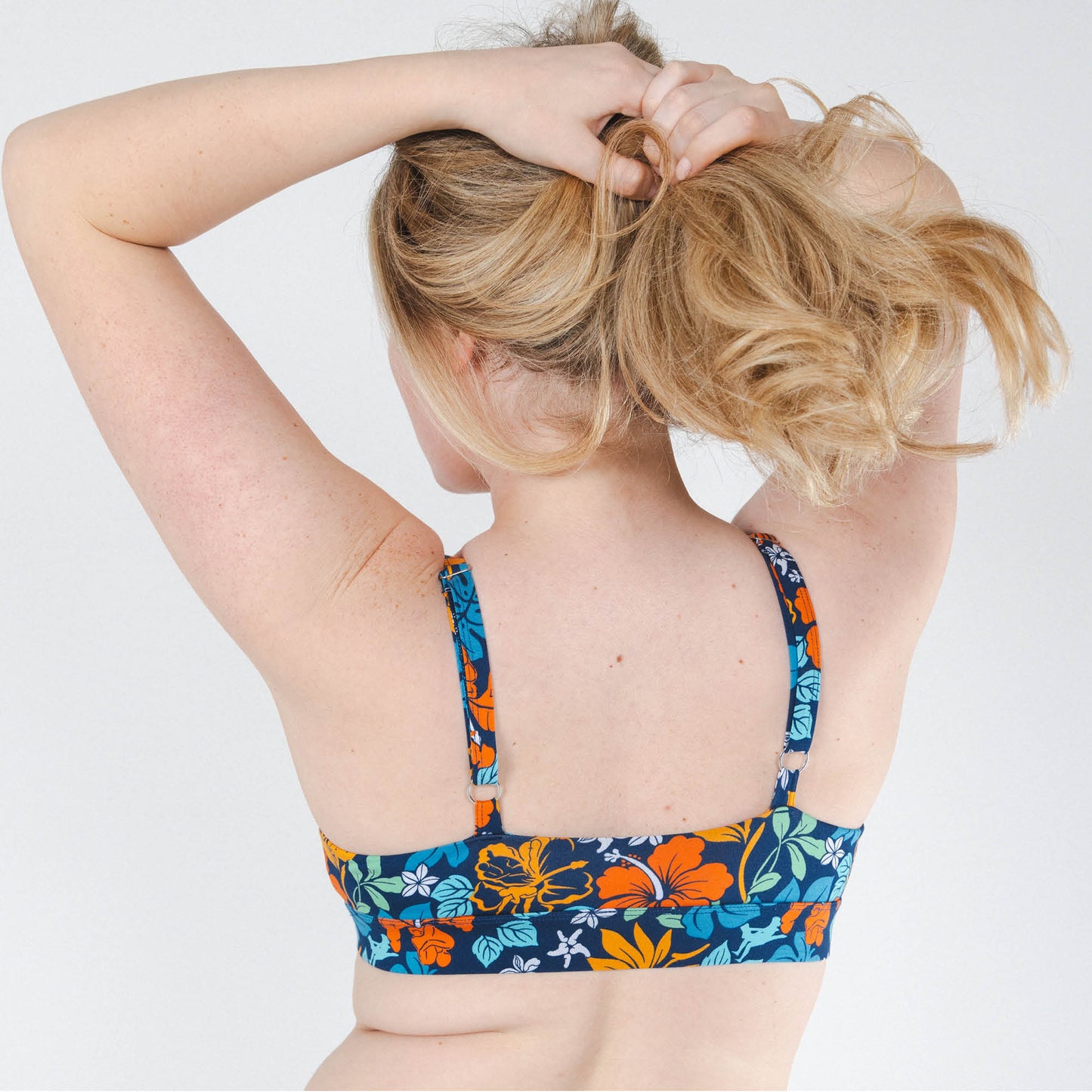 The Get Lei'd | Naughty Tropical Boob Hammock™ Plunge Bralette