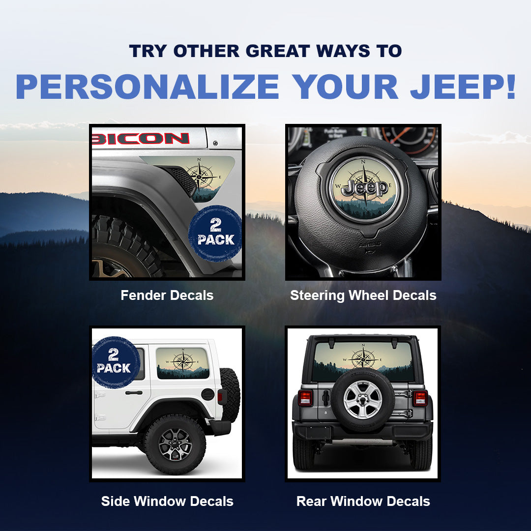 Get Lost Rear Window Decal