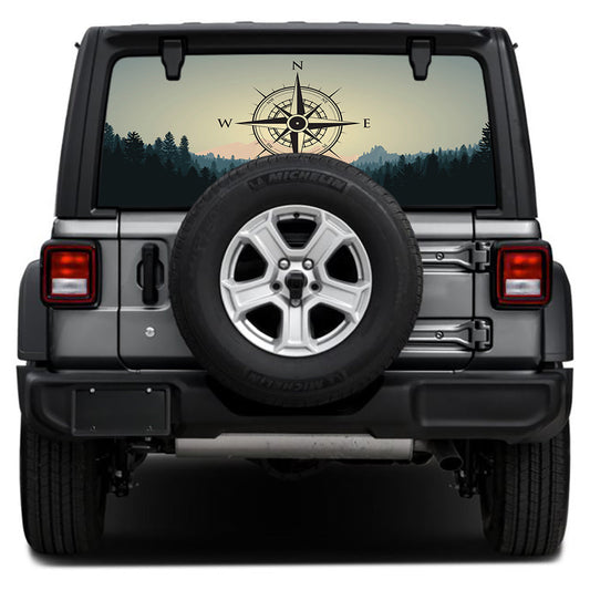Get Lost Rear Window Decal