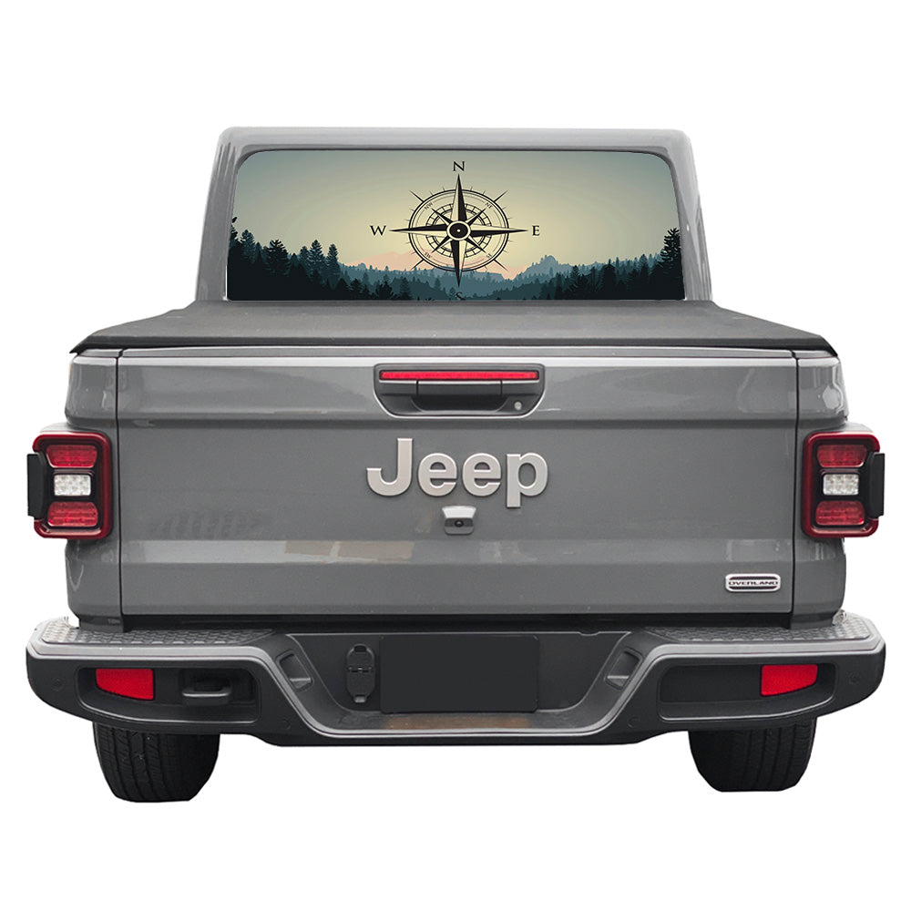 Get Lost Rear Window Decal