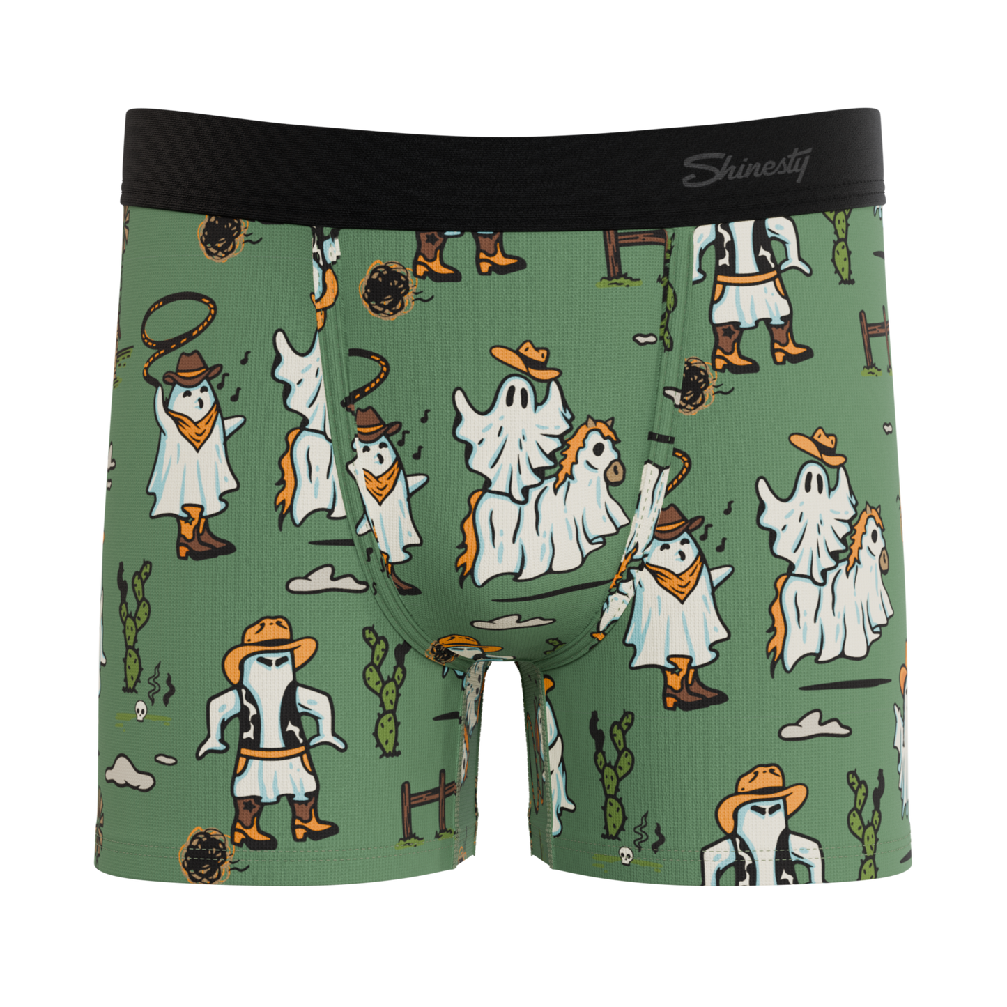 The Ghost Town | Western Ghost Boy's Boxer Briefs