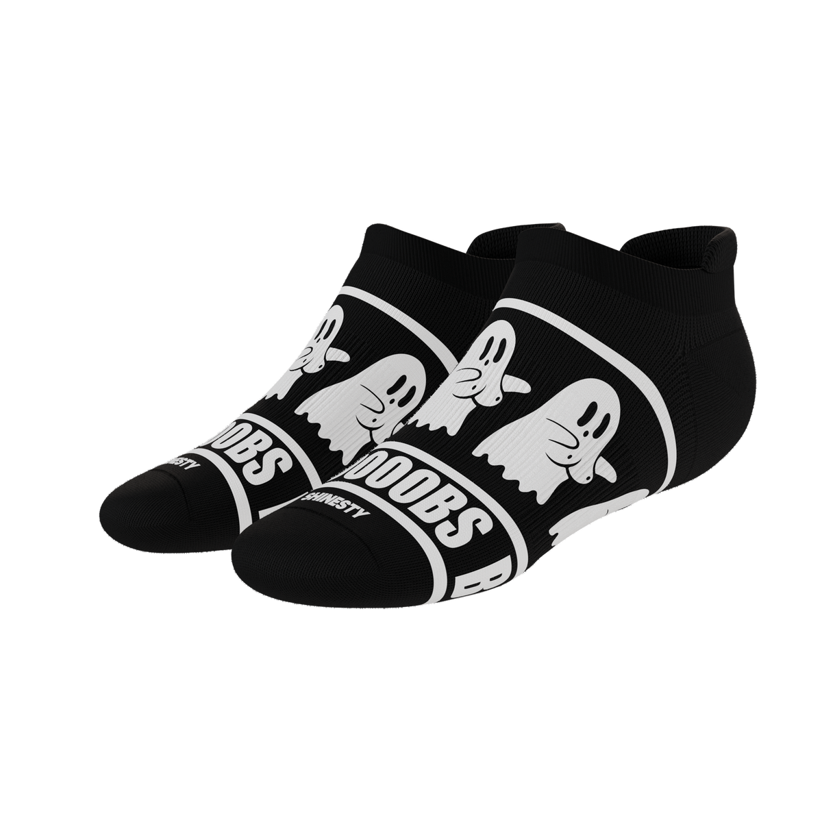 The Ghoul Next Door | Busty Ghost Heel Hammock™ Ankle Socks