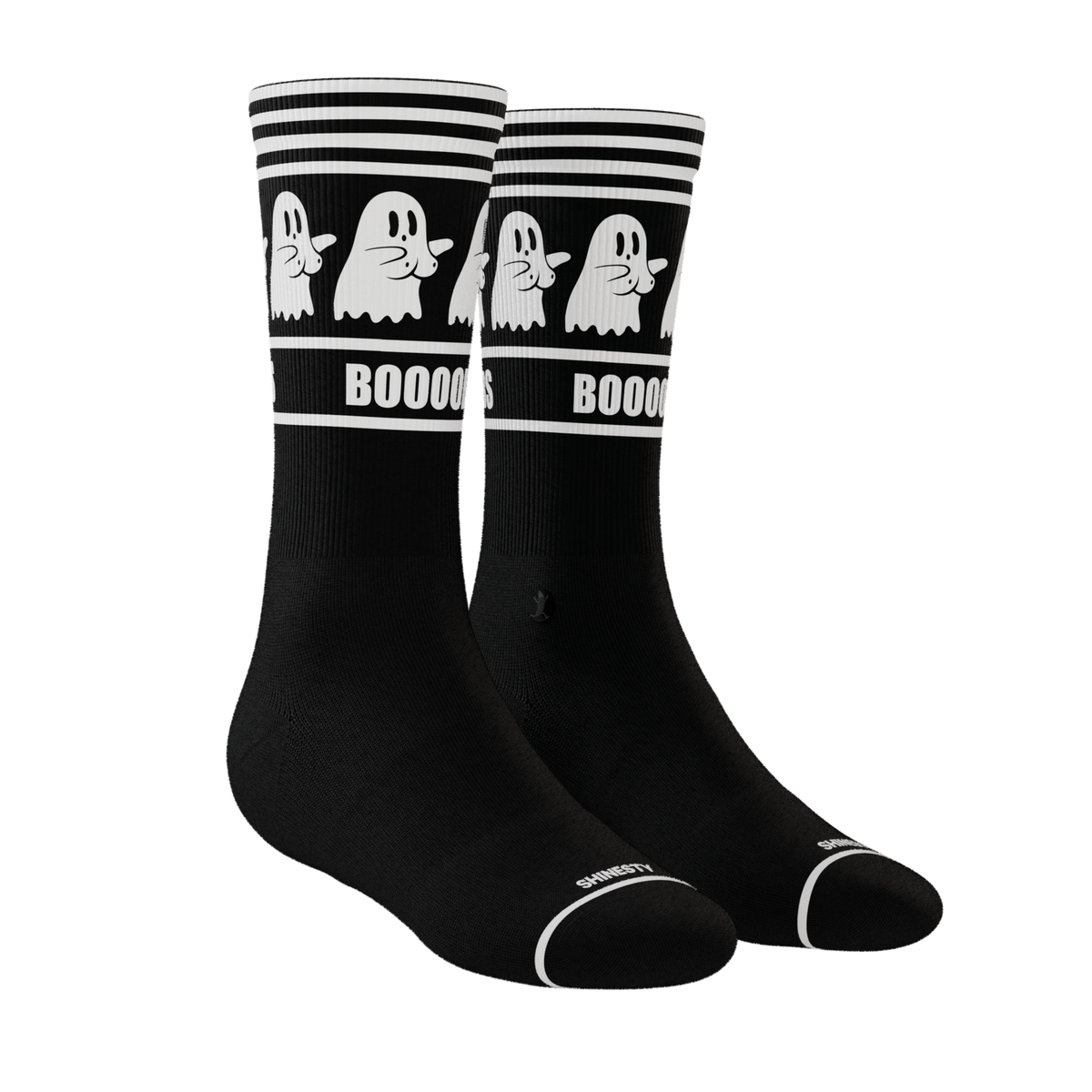 The Ghoul Next Door | Busty Ghost Heel Hammock™ Crew Socks