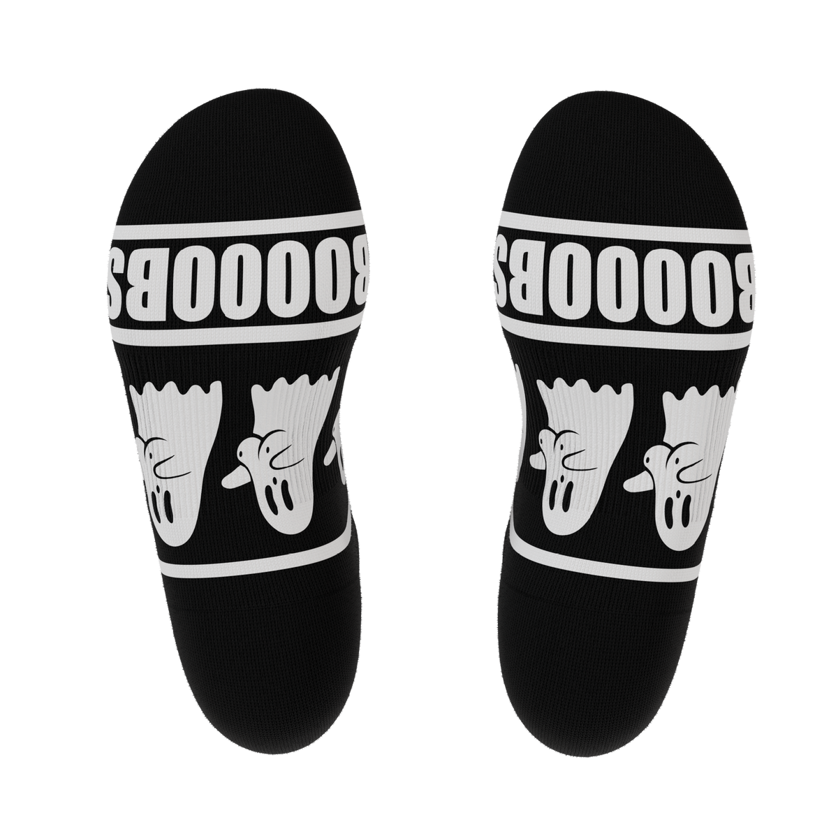 The Ghoul Next Door | Busty Ghost Heel Hammock™ Ankle Socks