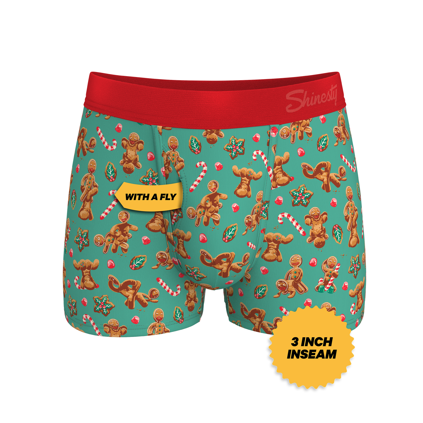 The Ginger Rail | Gingerbread Ball Hammock® Pouch Trunks Underwear
