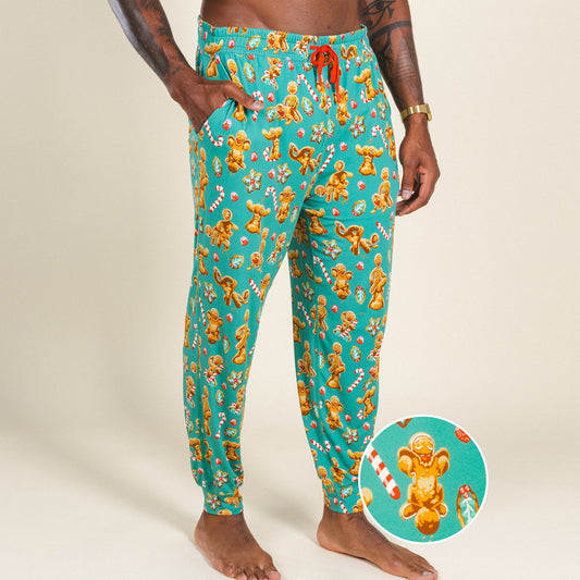 The Ginger Rail | Gingerbread SleepDeep™ Men’s Pajama Joggers