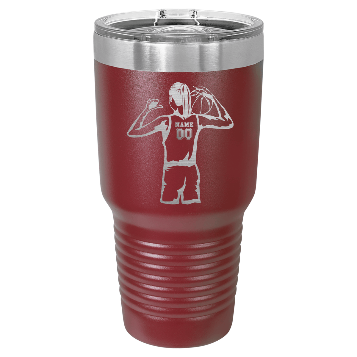 Girls Basketball Player | ENGRAVED Polar Camel Tumbler