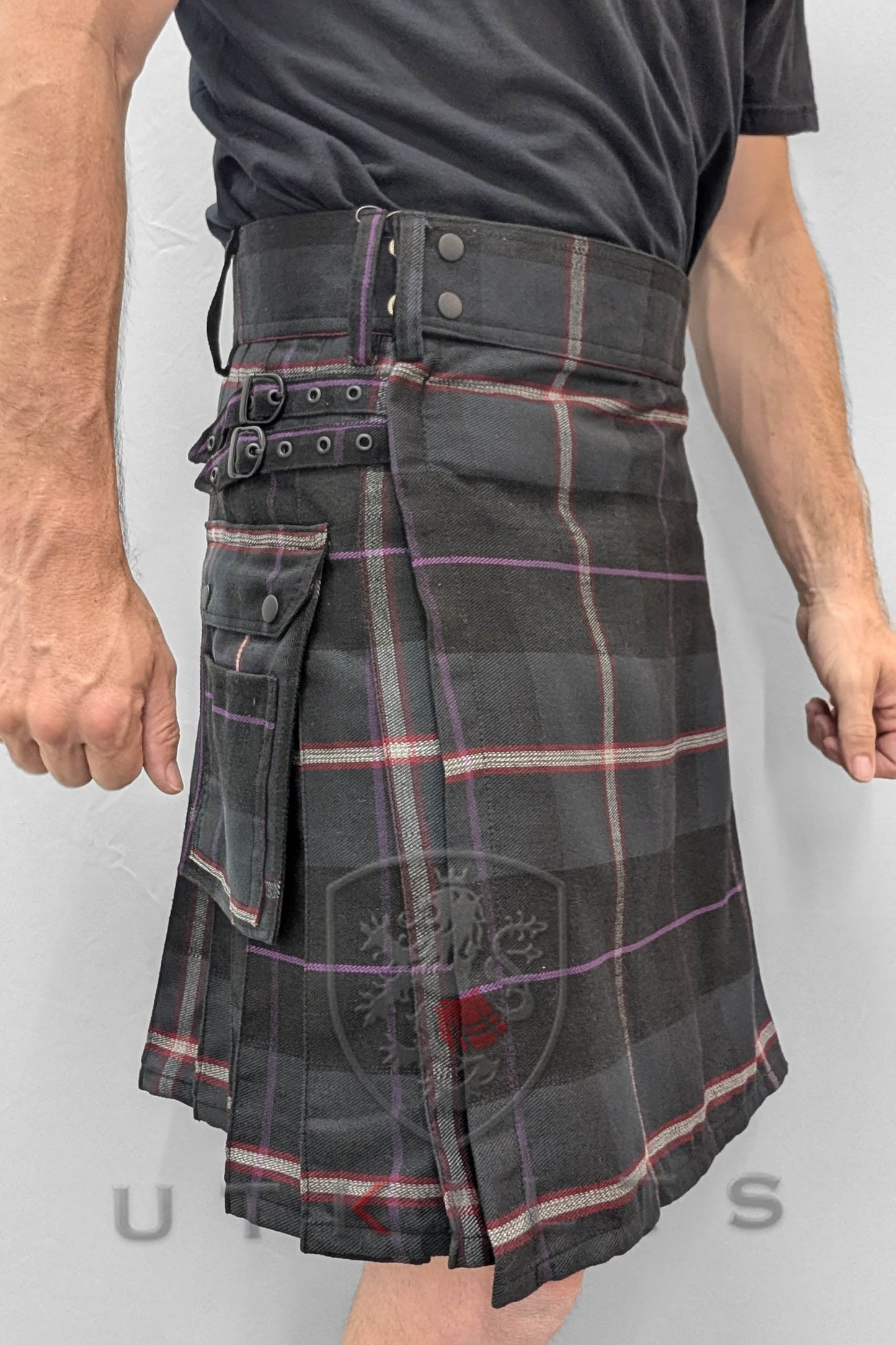 Utility Kilt – GlenLoch, Midnight Sea