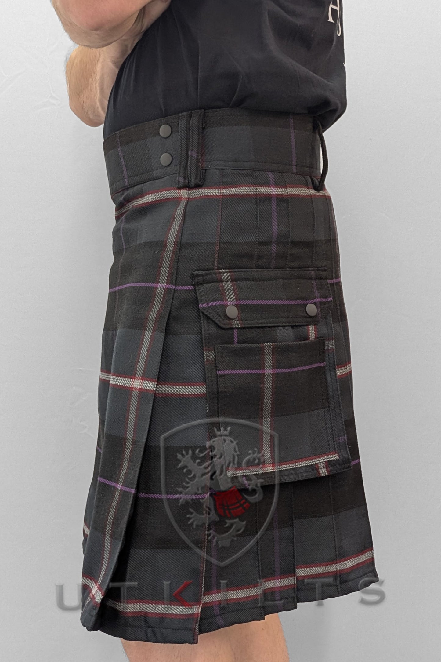 Utility Kilt – GlenLoch, Midnight Sea