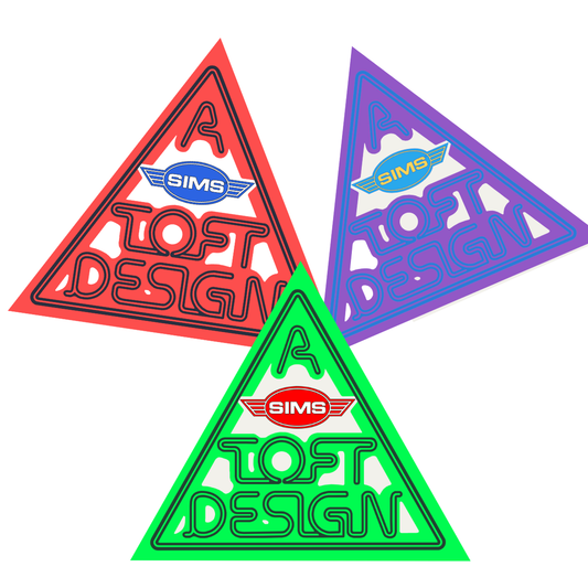 Sims Lonnie Toft Design Sticker 4.3"