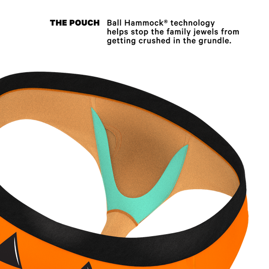The Good Gourd | Jack O Lantern Ball Hammock® Pouch Underwear Briefs