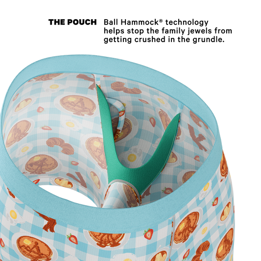 The Good Moaning | Naughty Breakfast Ball Hammock® Pouch Underwear With Fly