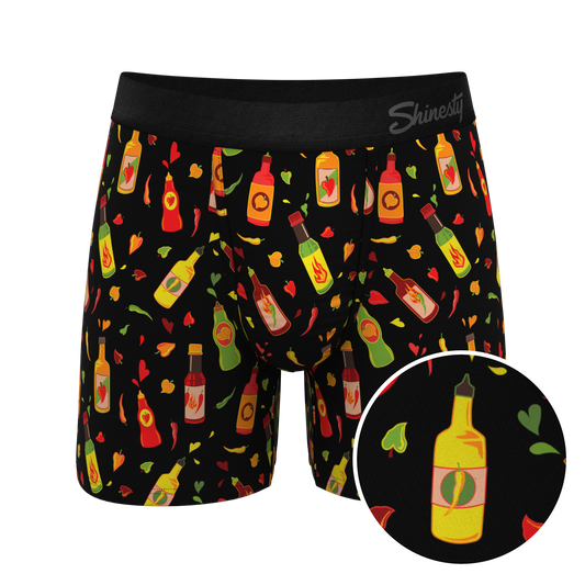 The Gotcha Sriracha | Hot Sauce Ball Hammock® Pouch Underwear