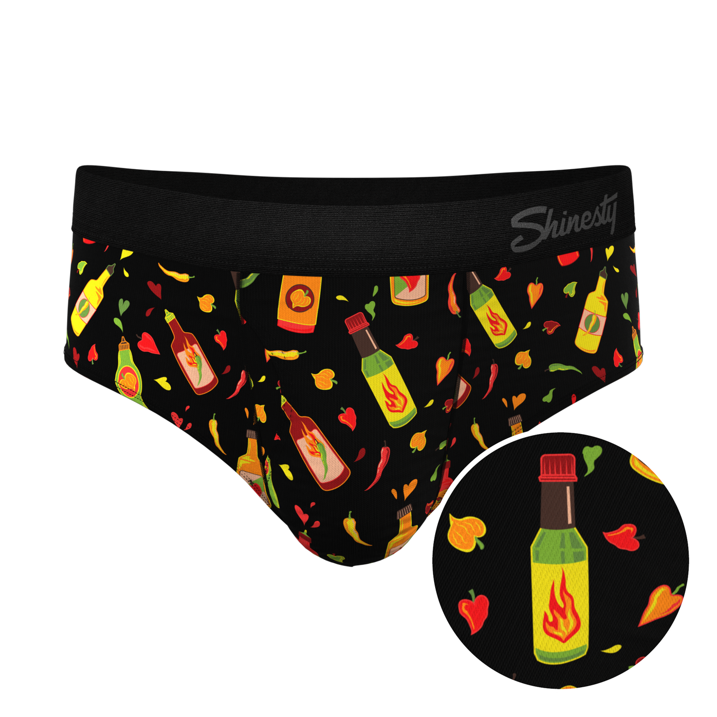 The Gotcha Sriracha | Hot Sauce Ball Hammock® Pouch Underwear Briefs