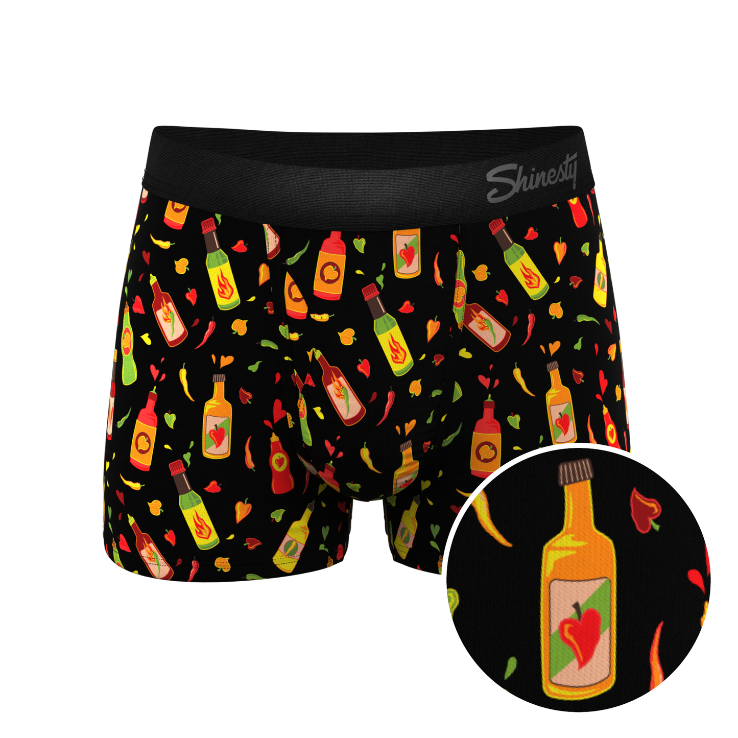 The Gotcha Sriracha | Hot Sauce Ball Hammock® Pouch Trunks Underwear