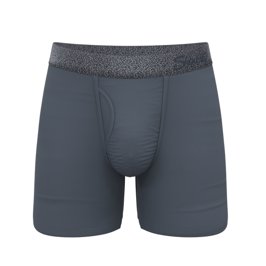 The Graphite | Tonal Grey Ball Hammock® Pouch Underwear With Fly