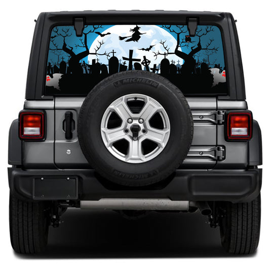 Graveyard Shift Rear Window Decal