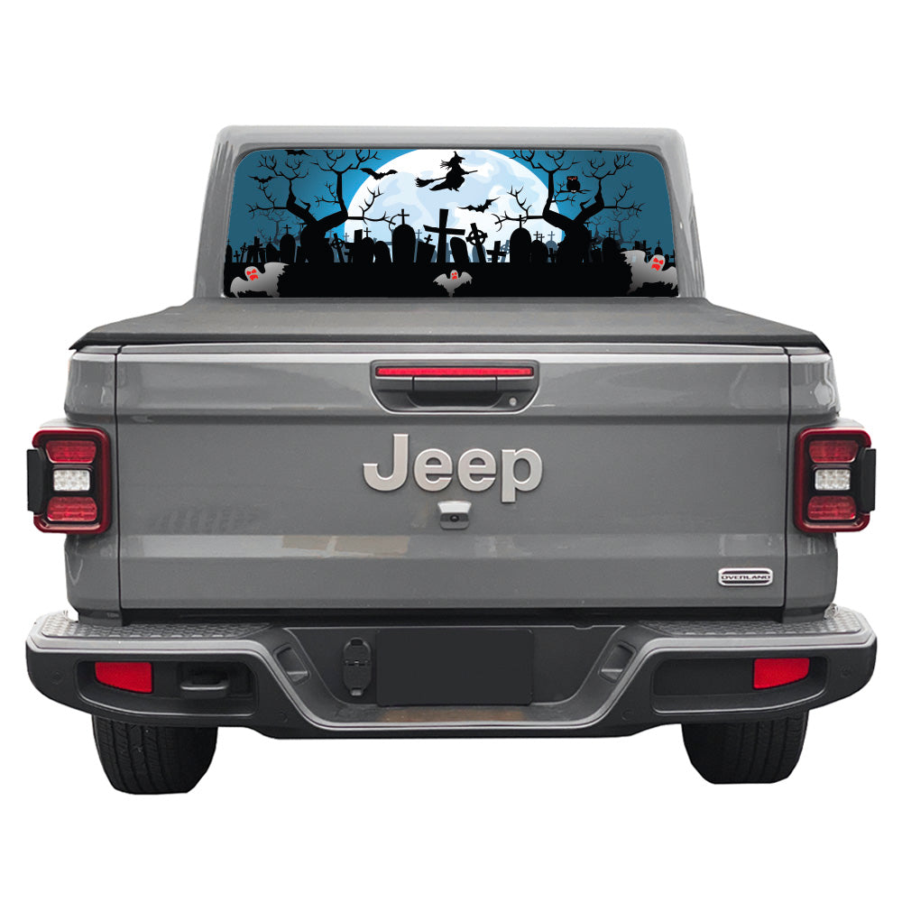 Graveyard Shift Rear Window Decal