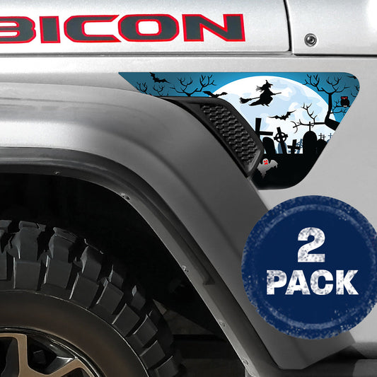 Graveyard Shift 2pc Vinyl Fender Decal