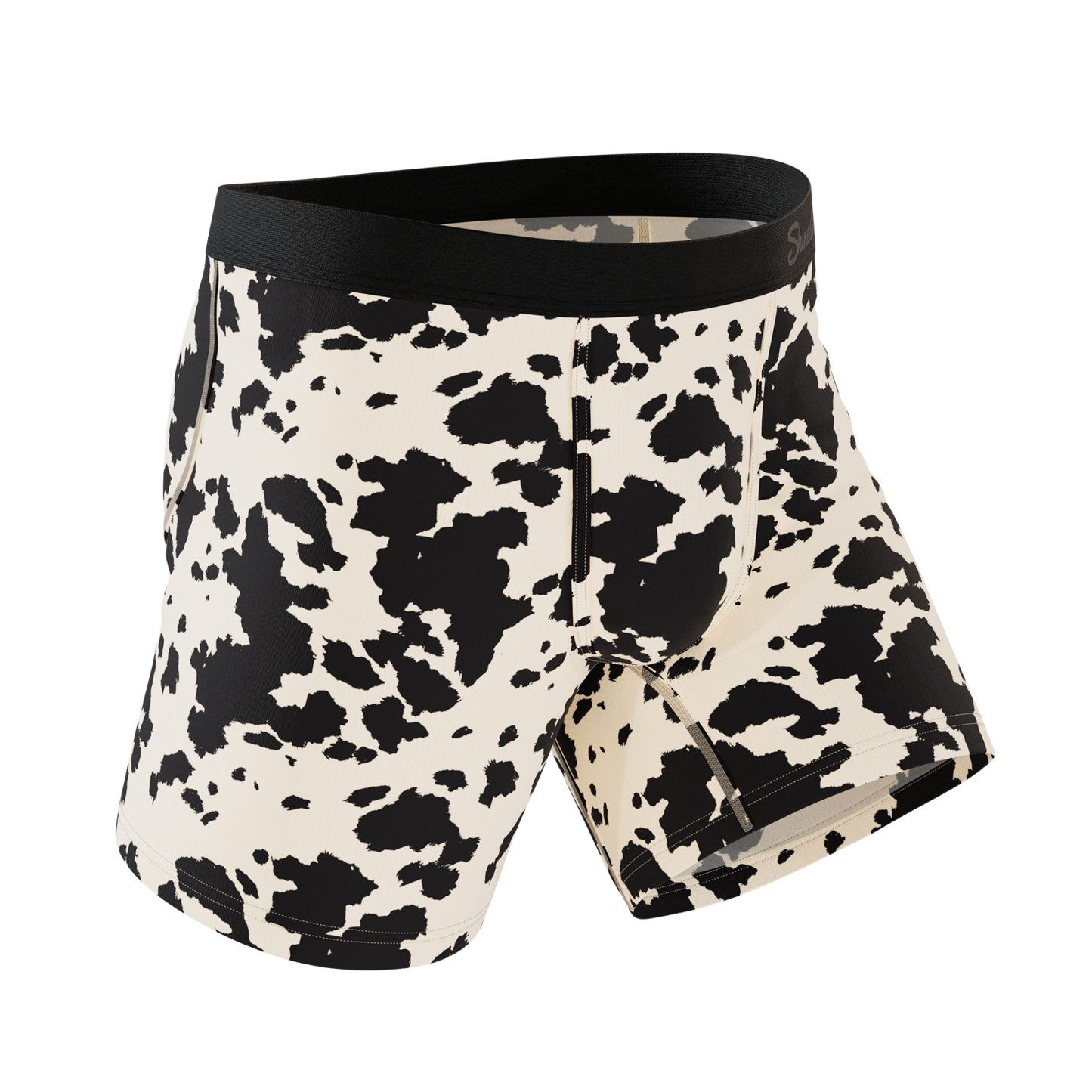 The Graze Escape | Cow Hide Fringe Ball Hammock® Pouch Underwear