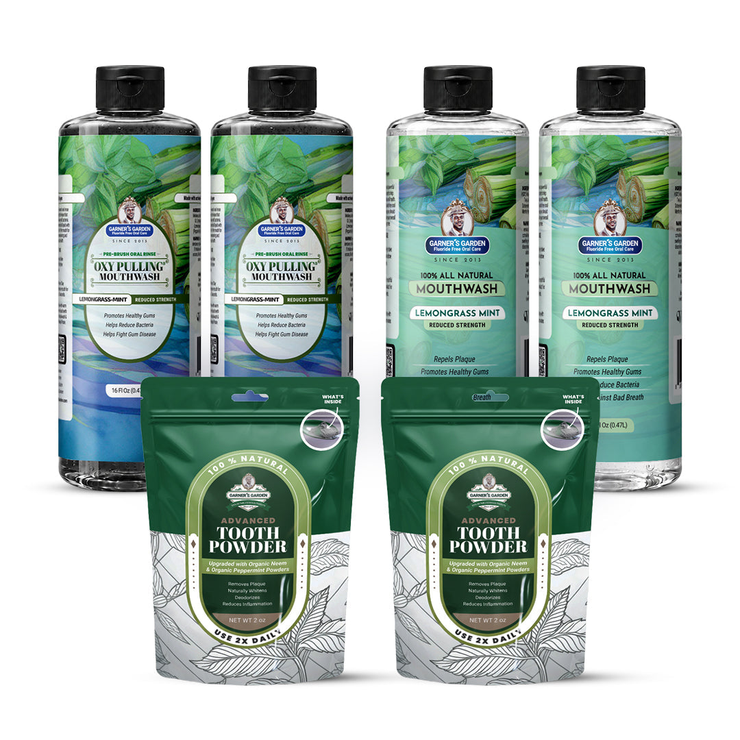 2 Pack Oral Care Package | Trio | H2O2 | Fluoride Free