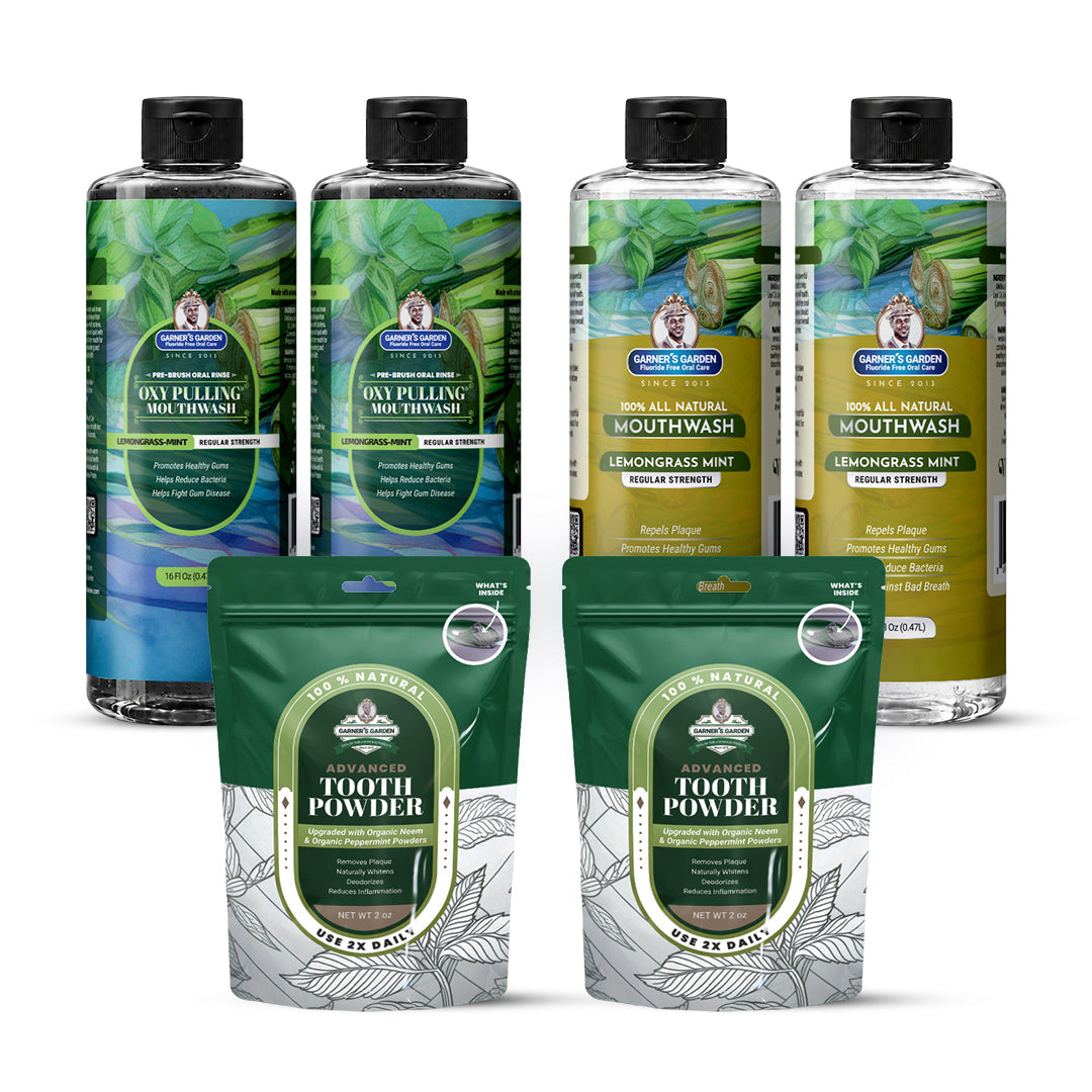 2 Pack Oral Care Package | Trio | H2O2 | Fluoride Free