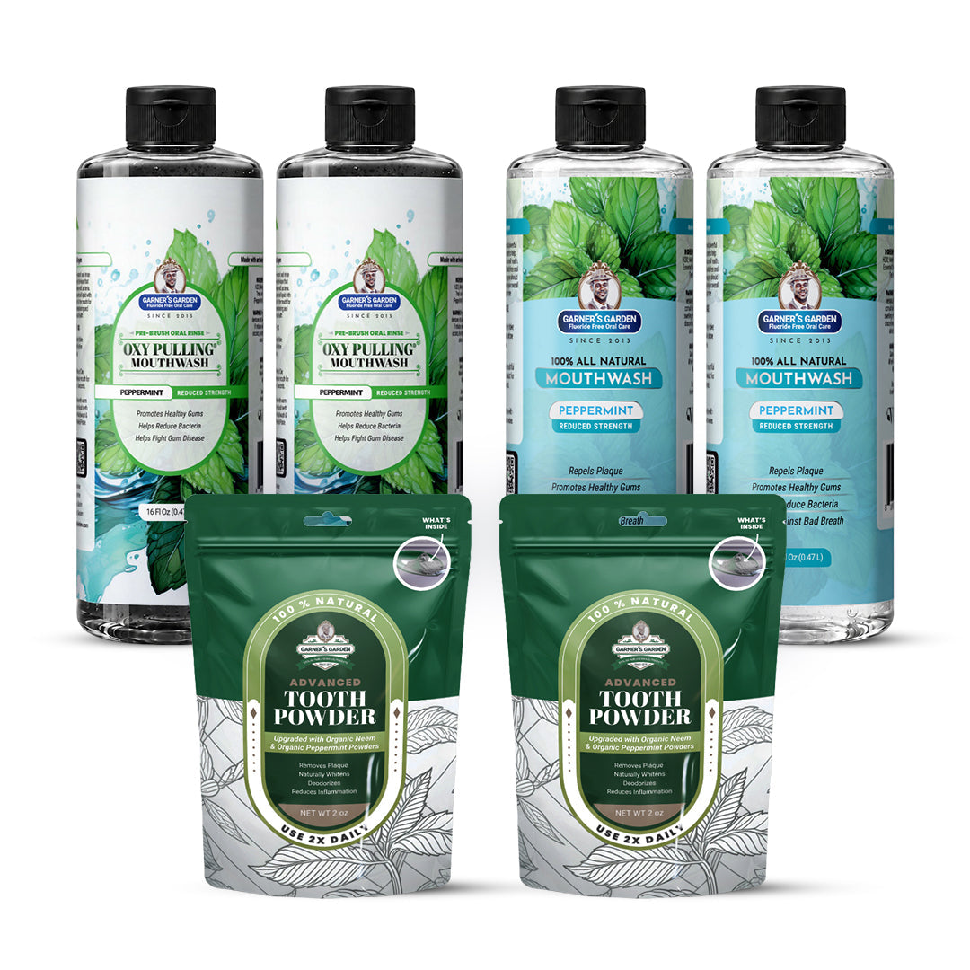 2 Pack Oral Care Package | Trio | H2O2 | Fluoride Free