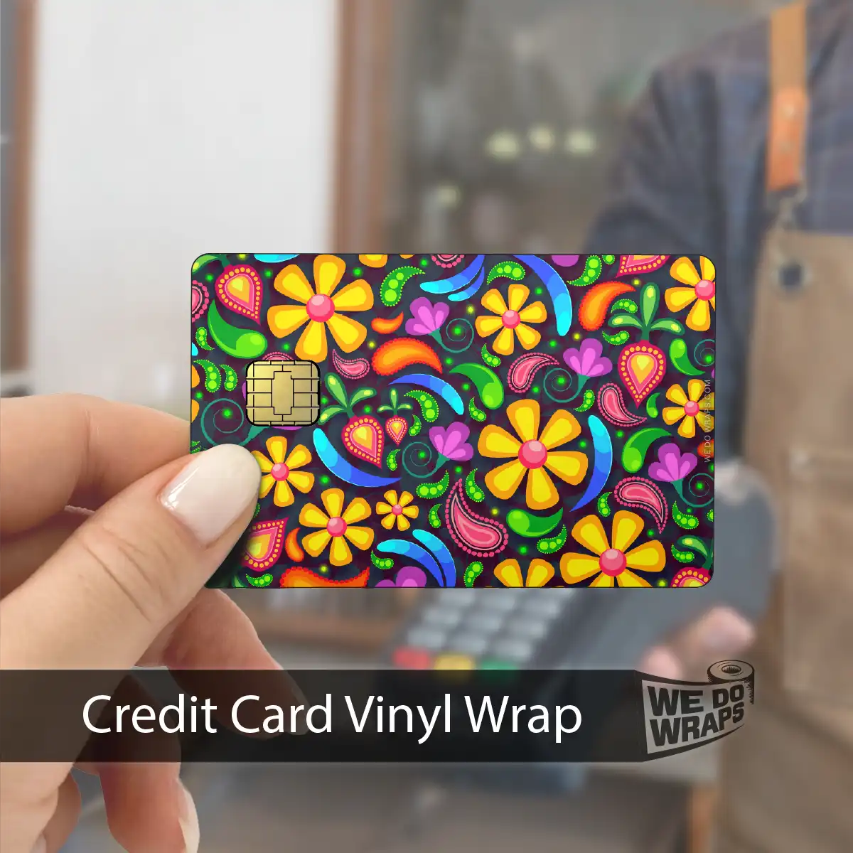 Groovy Bloom | NFC Key Card Wrap
