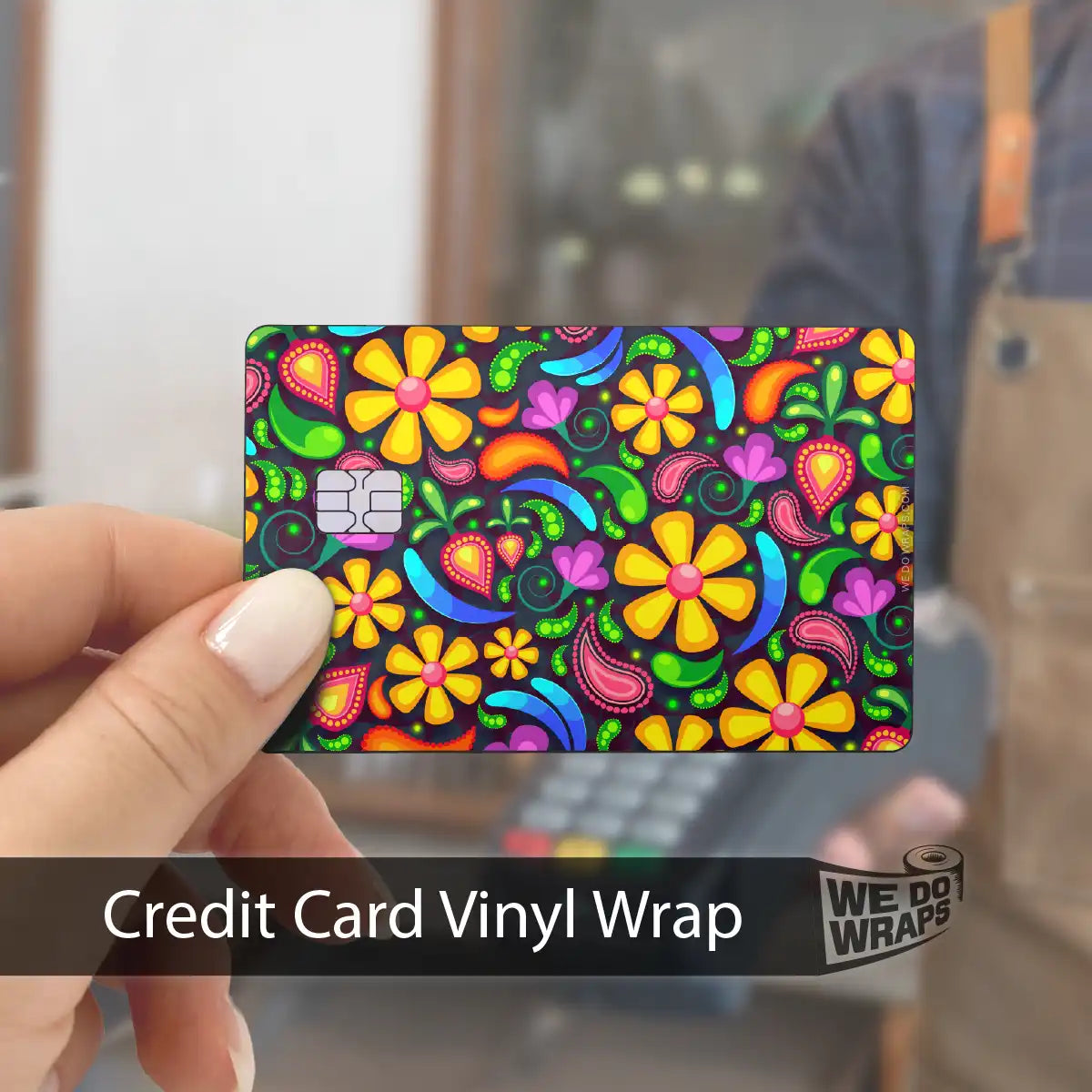 Groovy Bloom | NFC Key Card Wrap