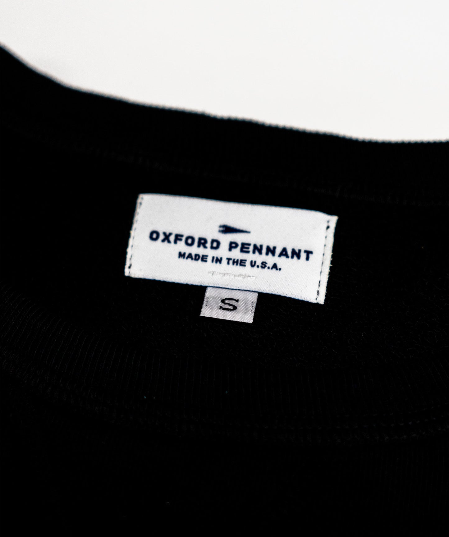 JI400U Flocked Crewneck • Jason Isbell x Oxford Pennant