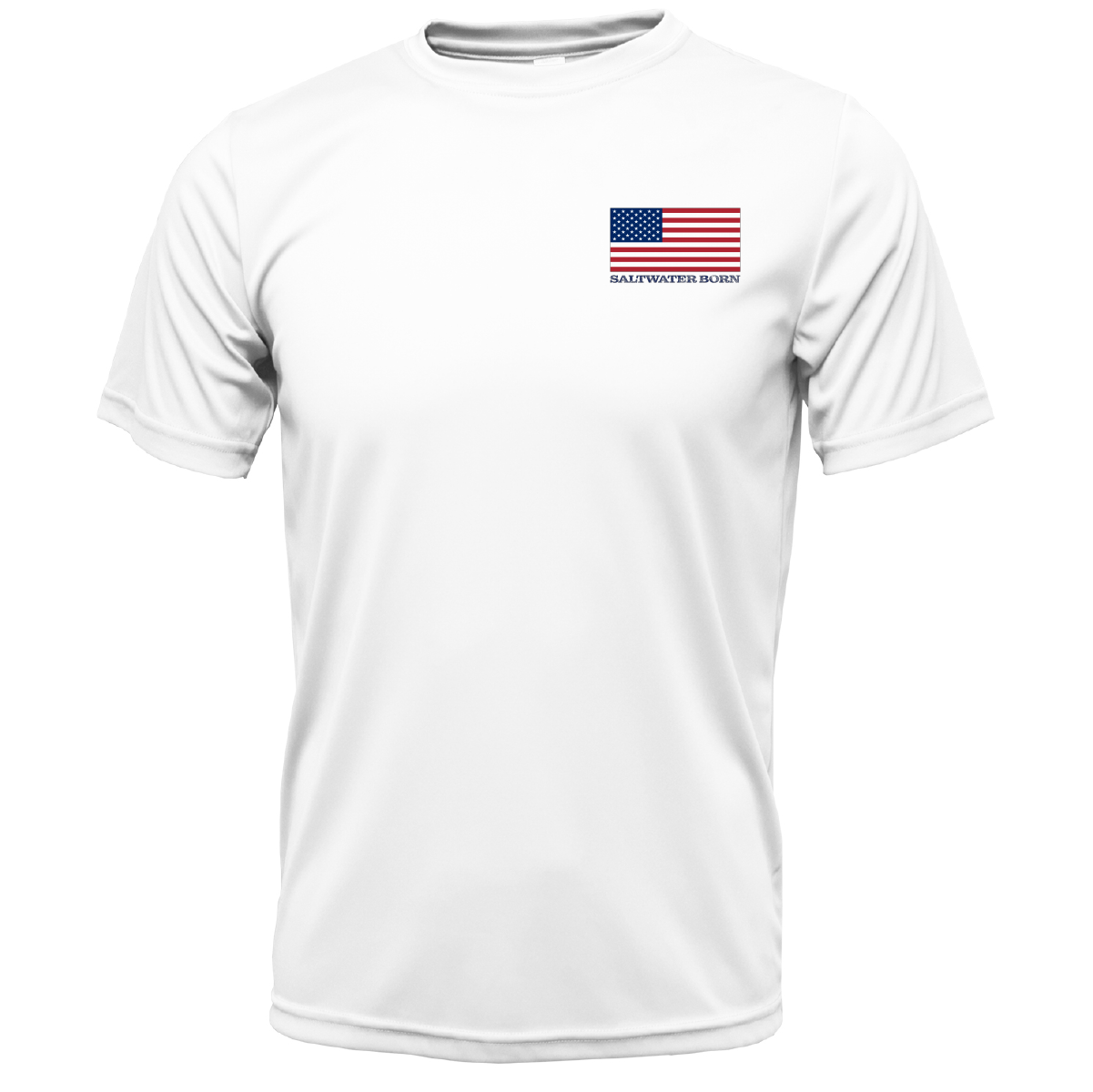 USA Grouper Short Sleeve UPF 50+ Dry-Fit Shirt
