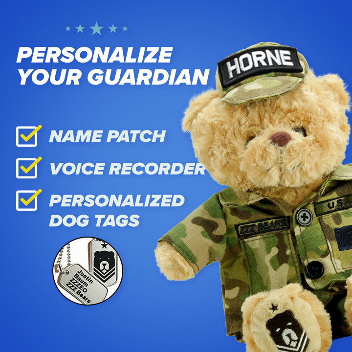Guardian Sleeptight Space Force Bear