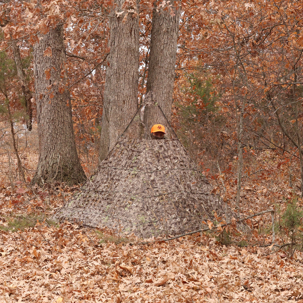 Nukem Hunting Blind - Mossy Oak Country Roots 3D Leafy
