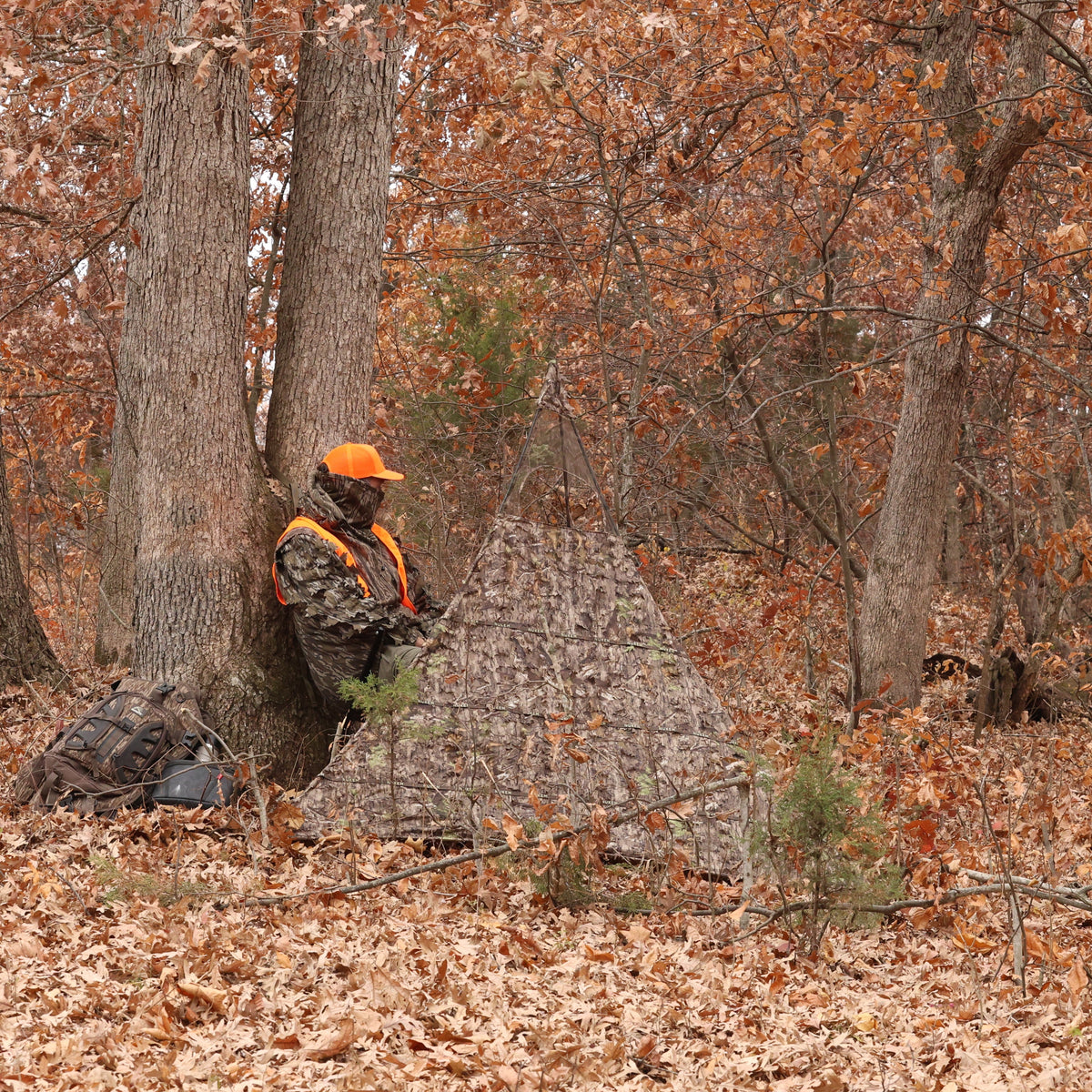 Nukem Hunting Blind - Mossy Oak Country Roots 3D Leafy