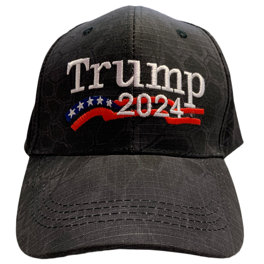 Trump 2024 - Dark Camo Hat