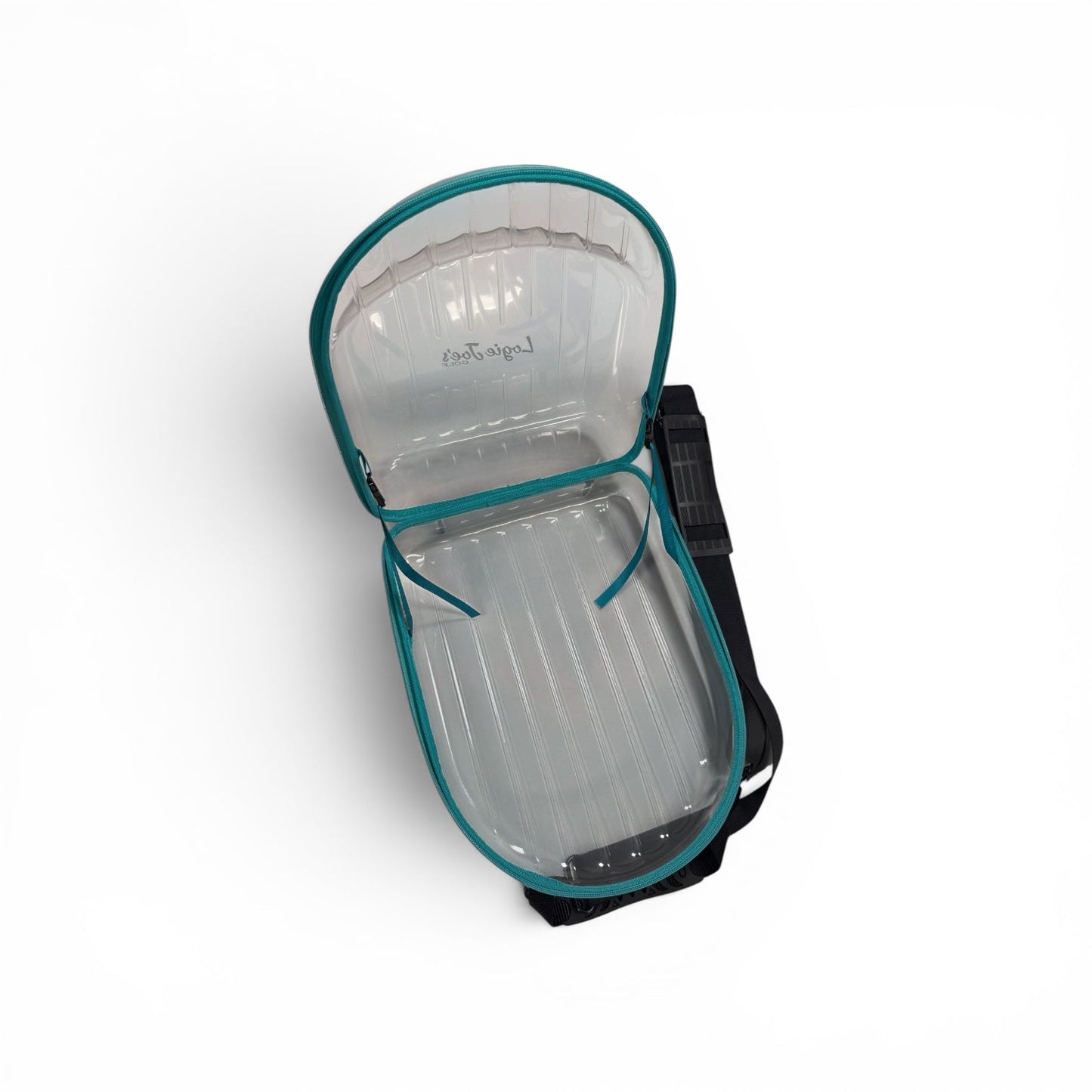 Hat Caddy Travel Case | Hard Shell Hat Carrier Holds Up to 8 Hats | Clear Protective Hat Storage Case with Adjustable Shoulder Strap