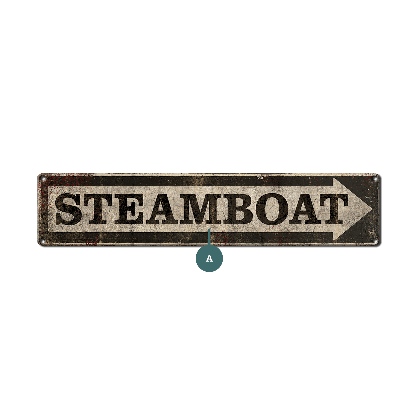 Directional Street Sign - Wall Decor