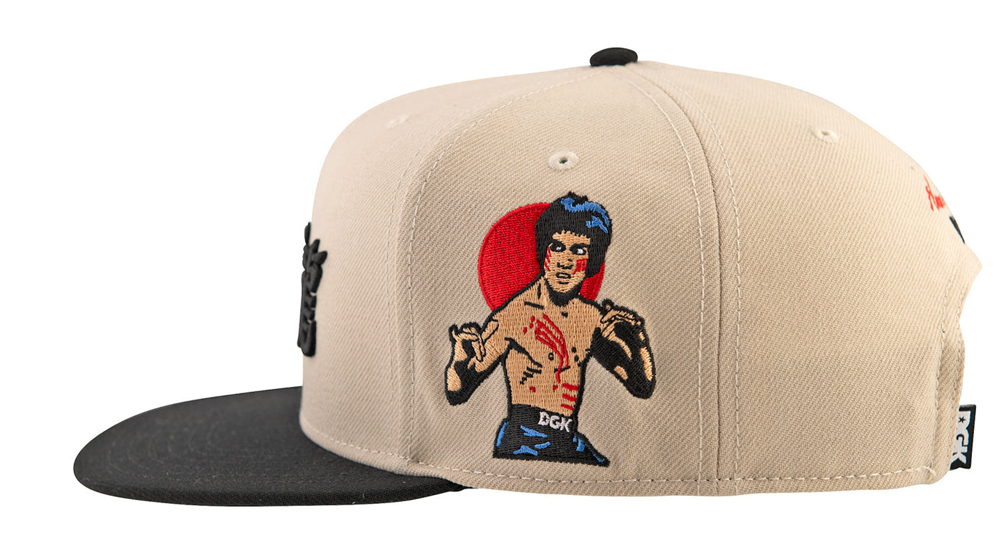 DGK x Bruce Lee Balance Hat - Sand