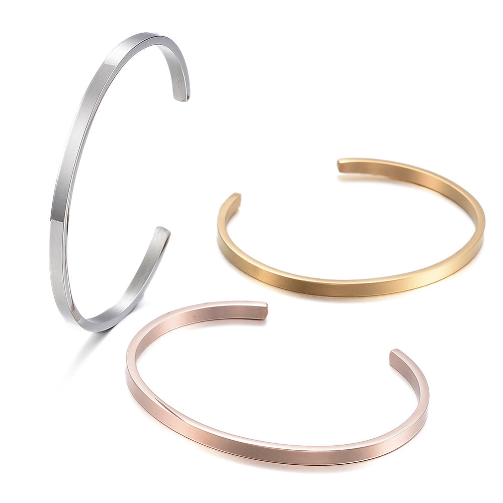 HEMSWORTH - Simple Cuff Accent Bracelet
