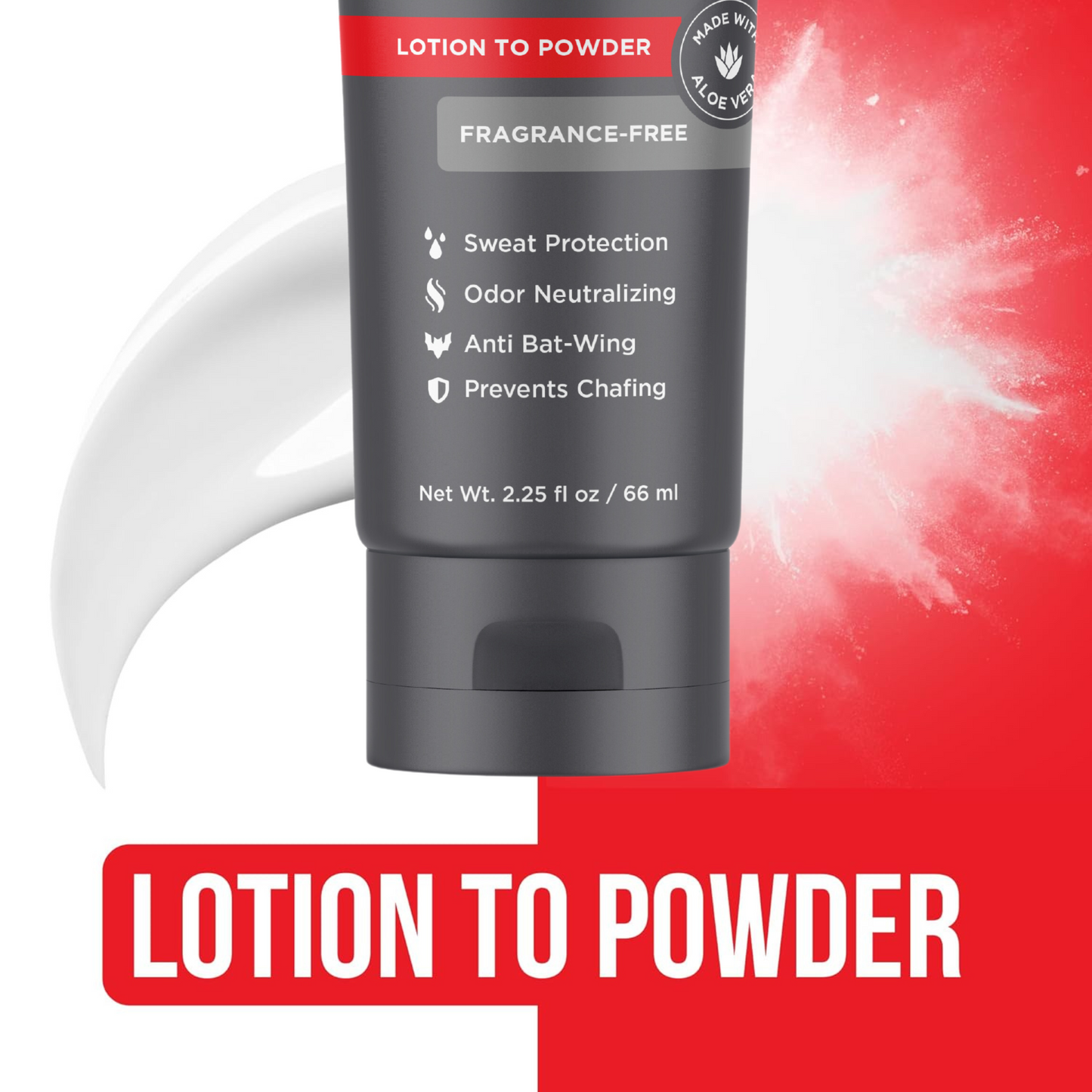 Happy Nuts Comfort Cream |  Sweat Defense And Odor Control Lotion