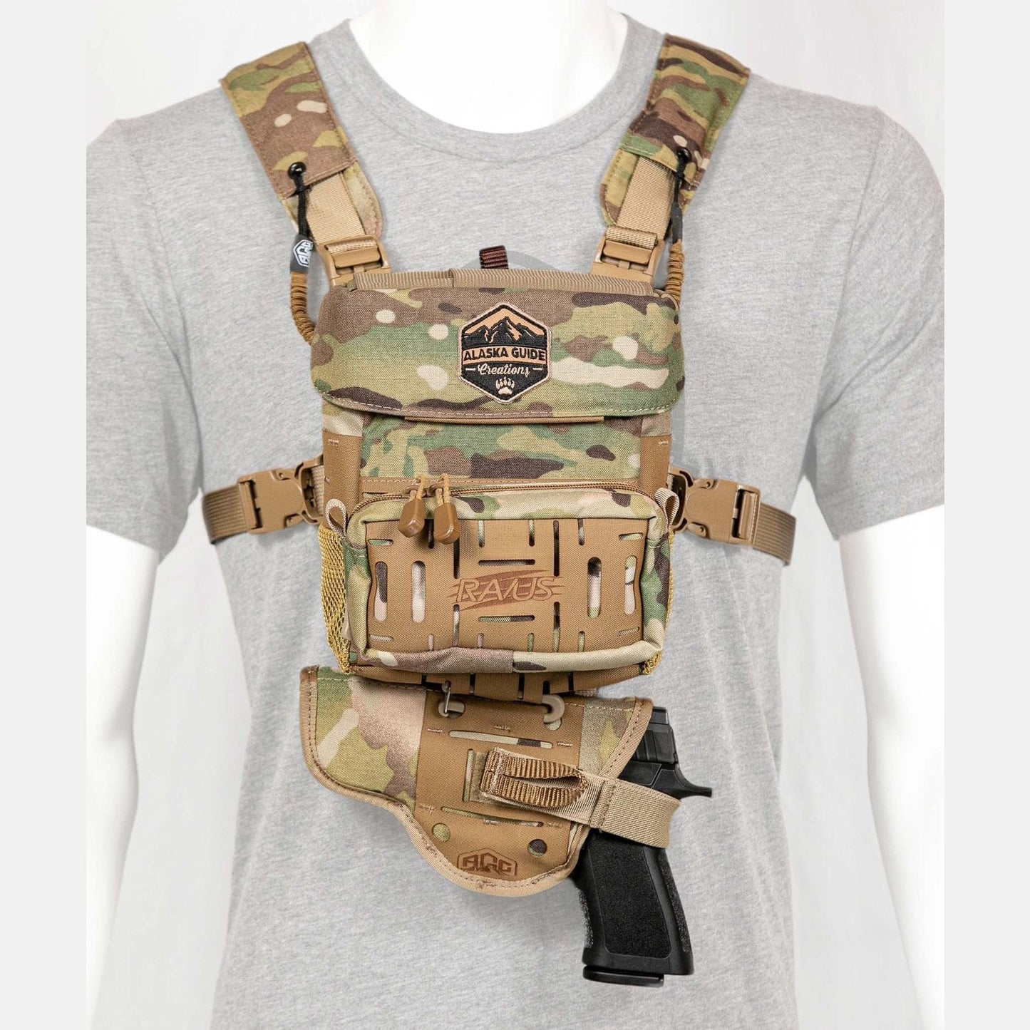 RAVUS Magnetic - Modular Binocular Harness Pack