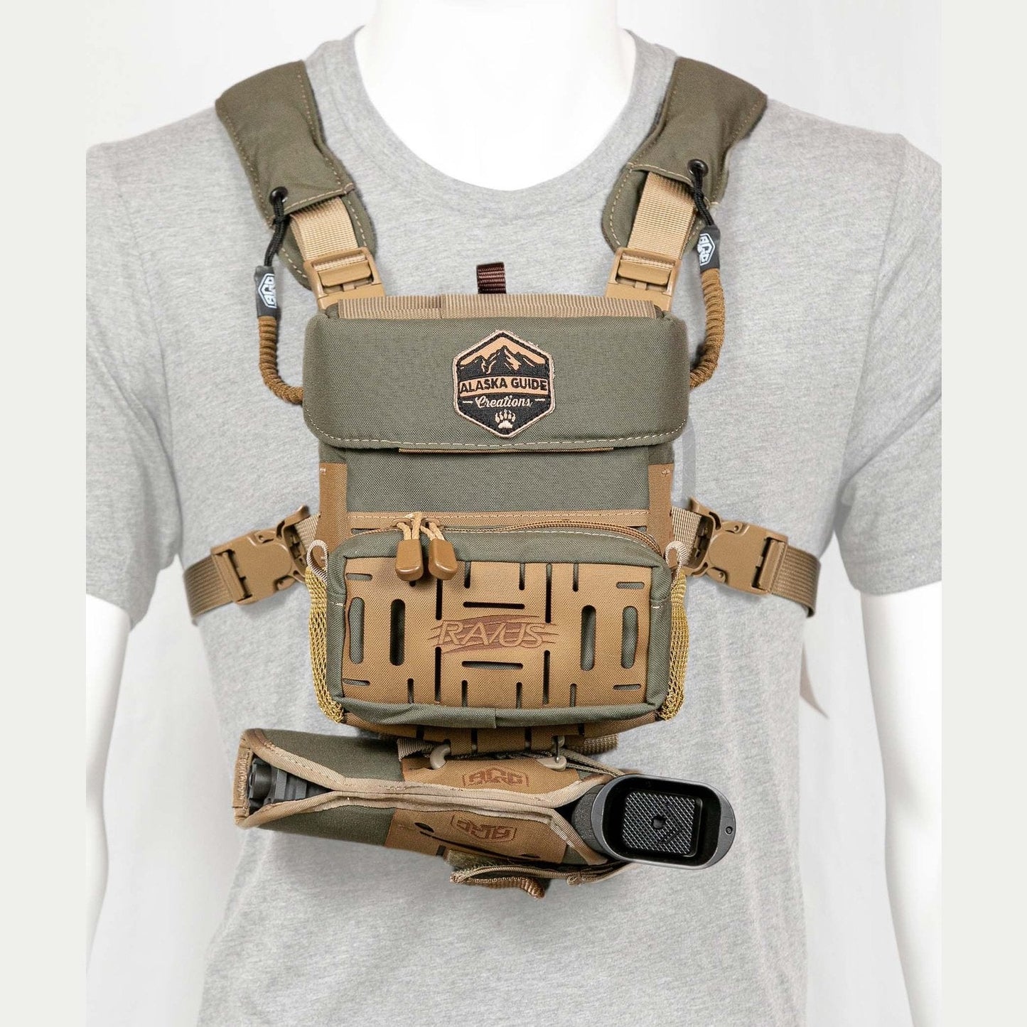 RAVUS Magnetic - Modular Binocular Harness Pack
