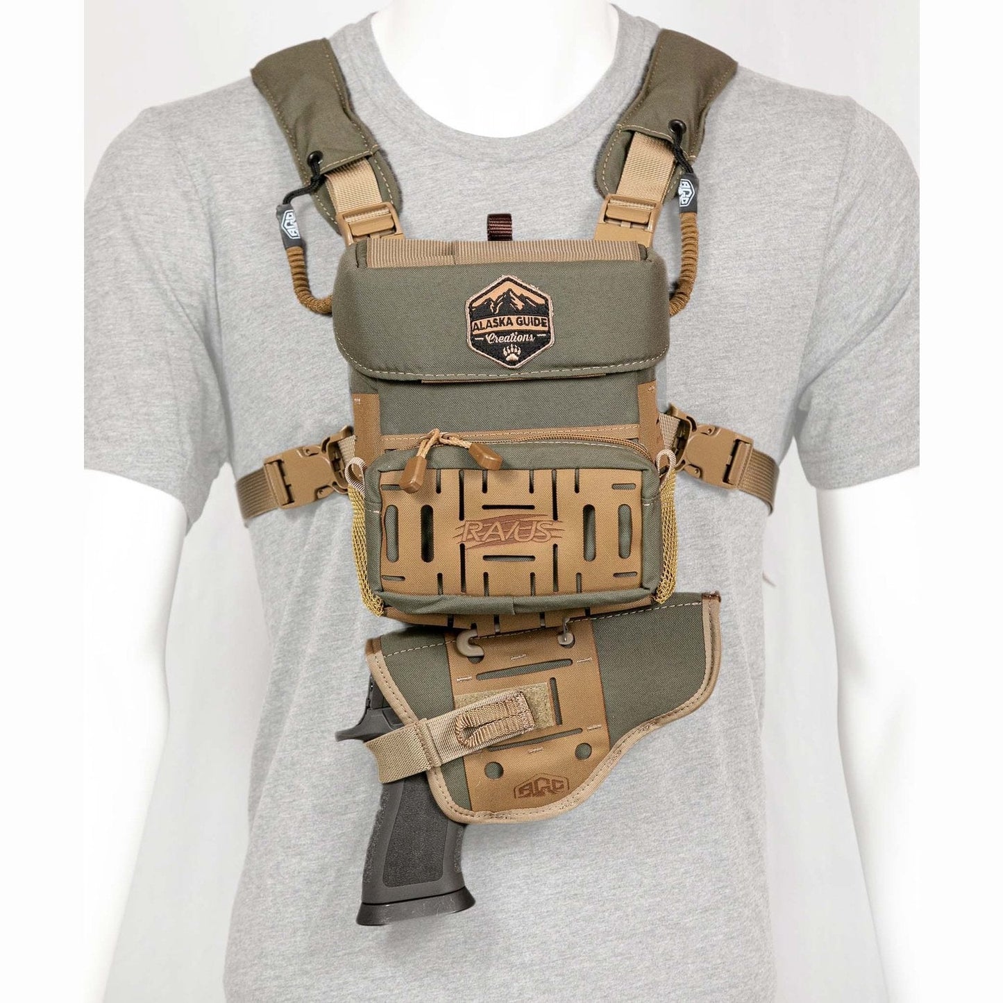 RAVUS Magnetic - Modular Binocular Harness Pack