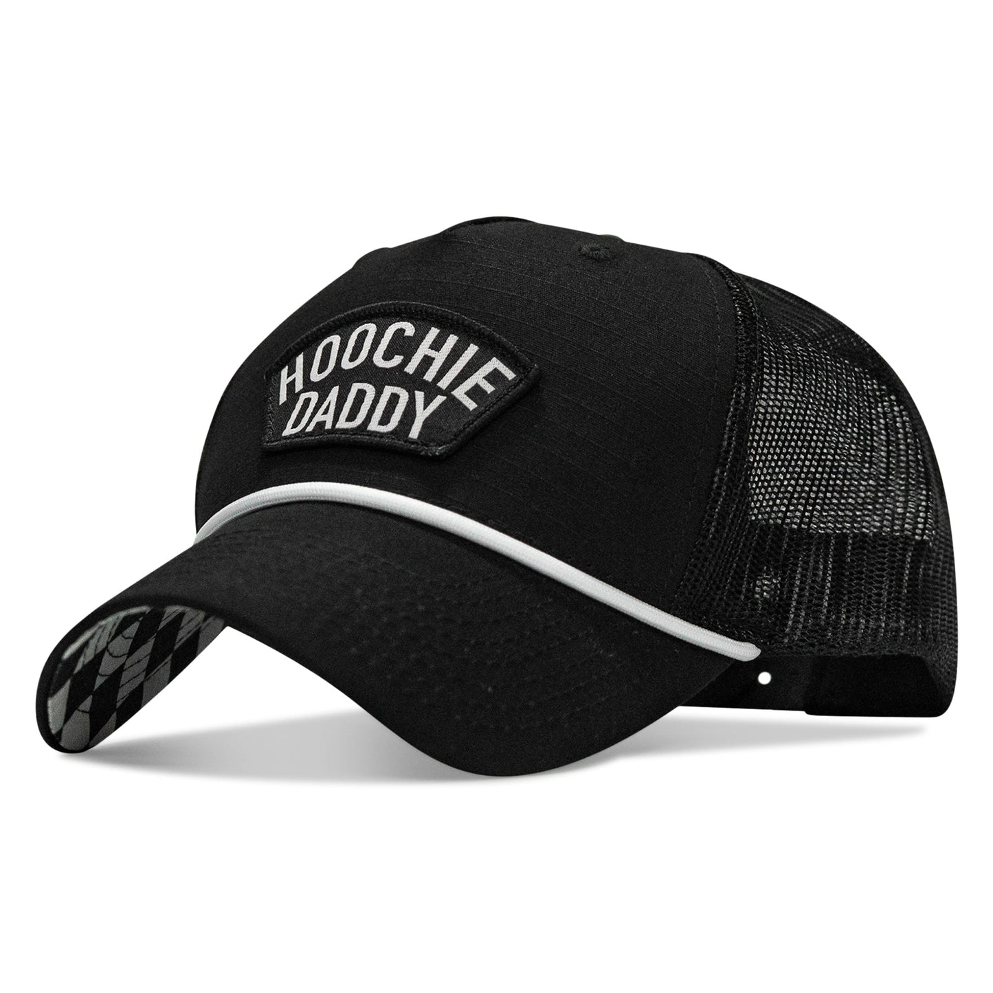 Hoochie Daddy Arched Patch Rope Snapback Hat