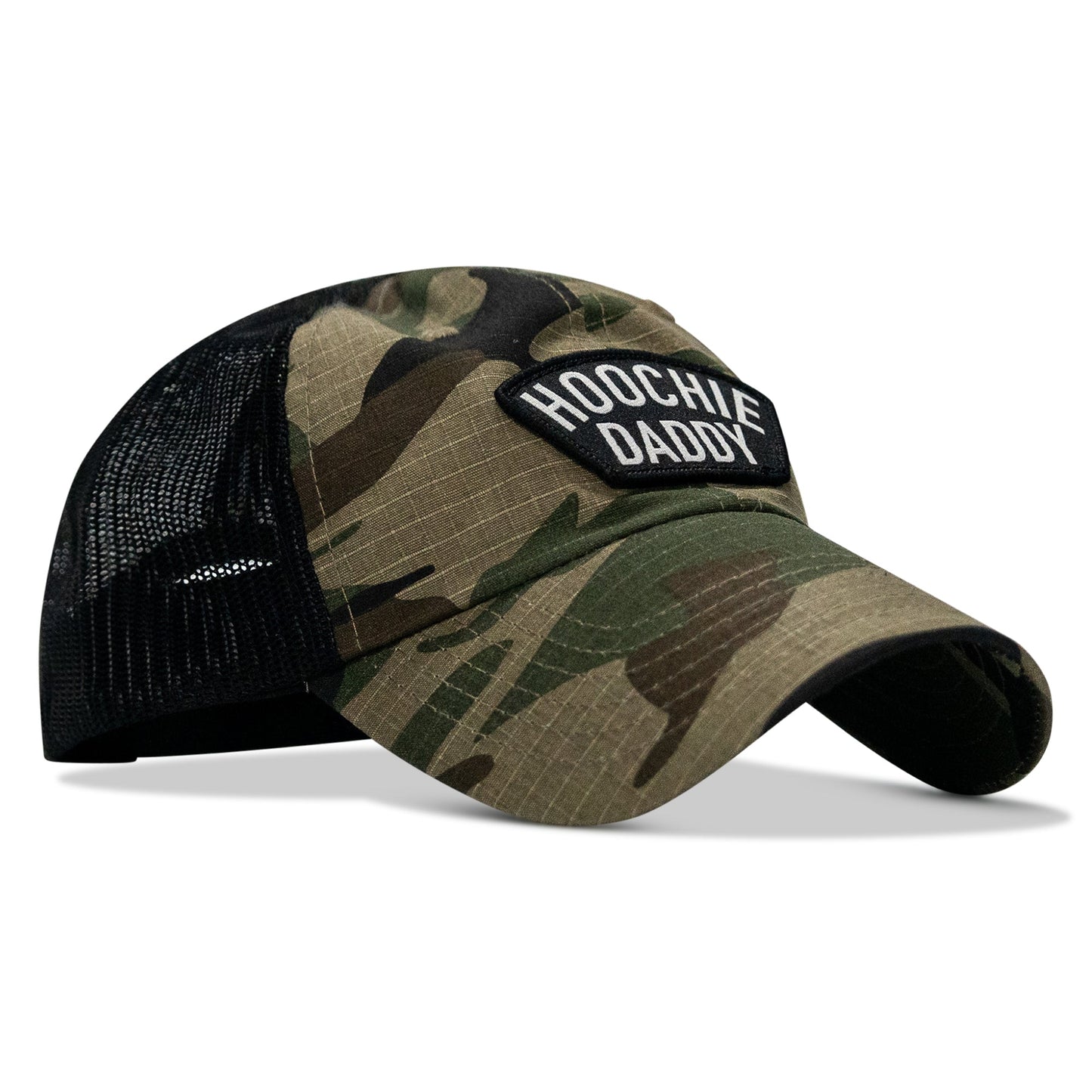 Ripstop Hoochie Daddy Arched Patch Low Profile Snapback Hat